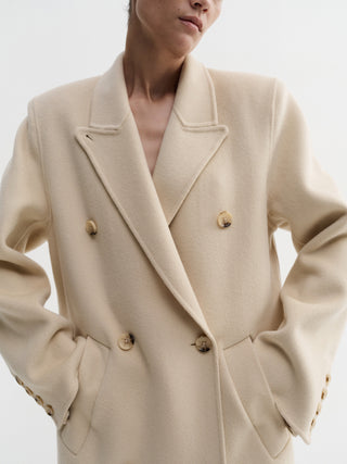Deja Doublé Coat, vanilla