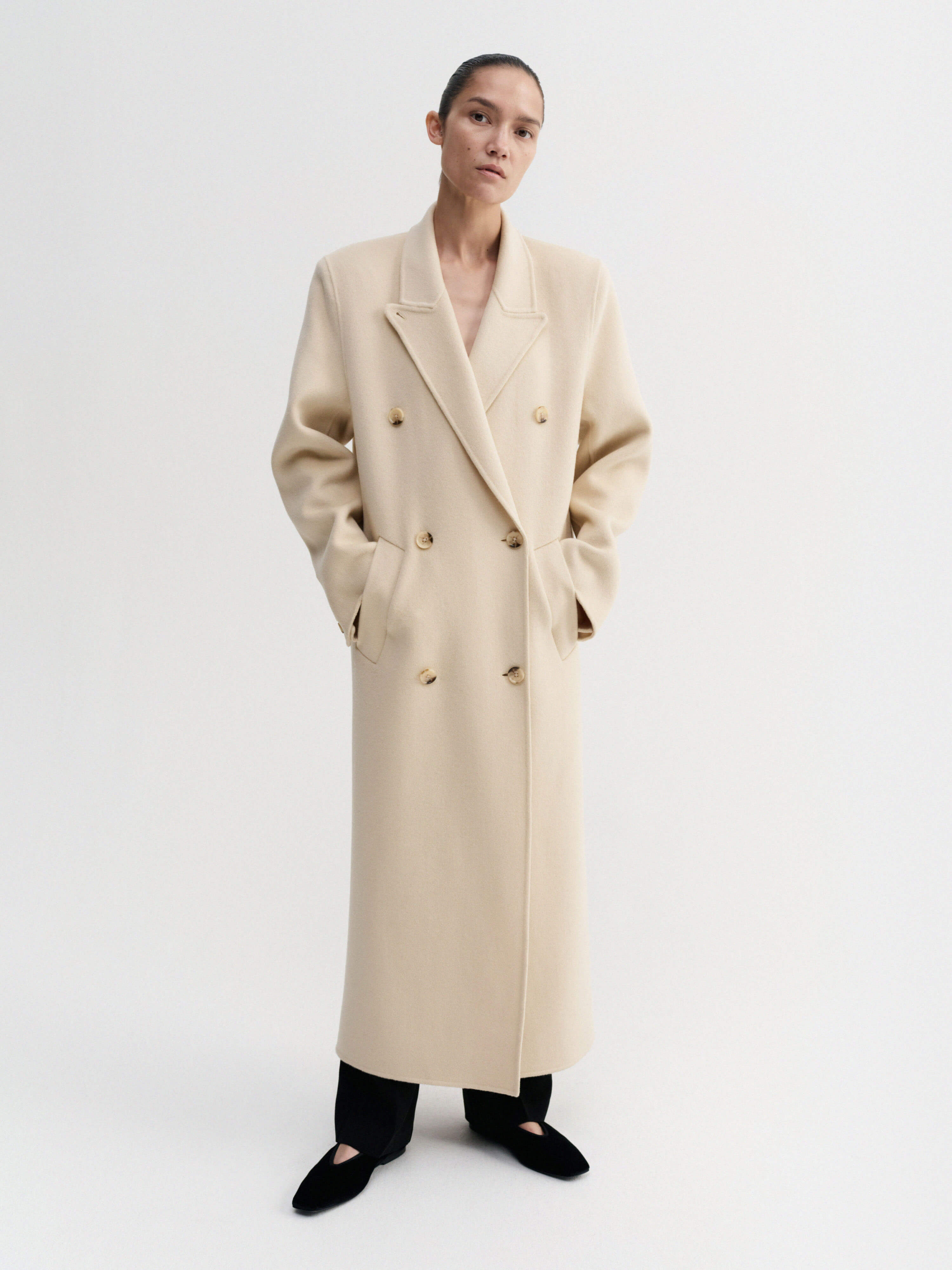 Deja Doublé Coat, vanilla – ALMADA LABEL