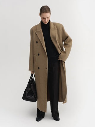 Deja Doublé Coat, tan
