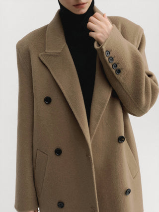 Deja Doublé Coat, tan