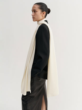 Duni Silk Scarf, vanilla