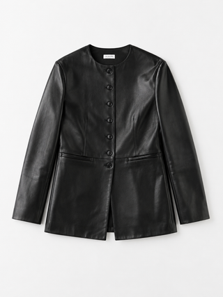 Dorothy Leather Jacket, black
