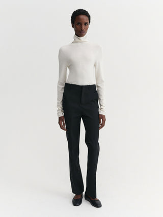 Farra Turtleneck Top, cream