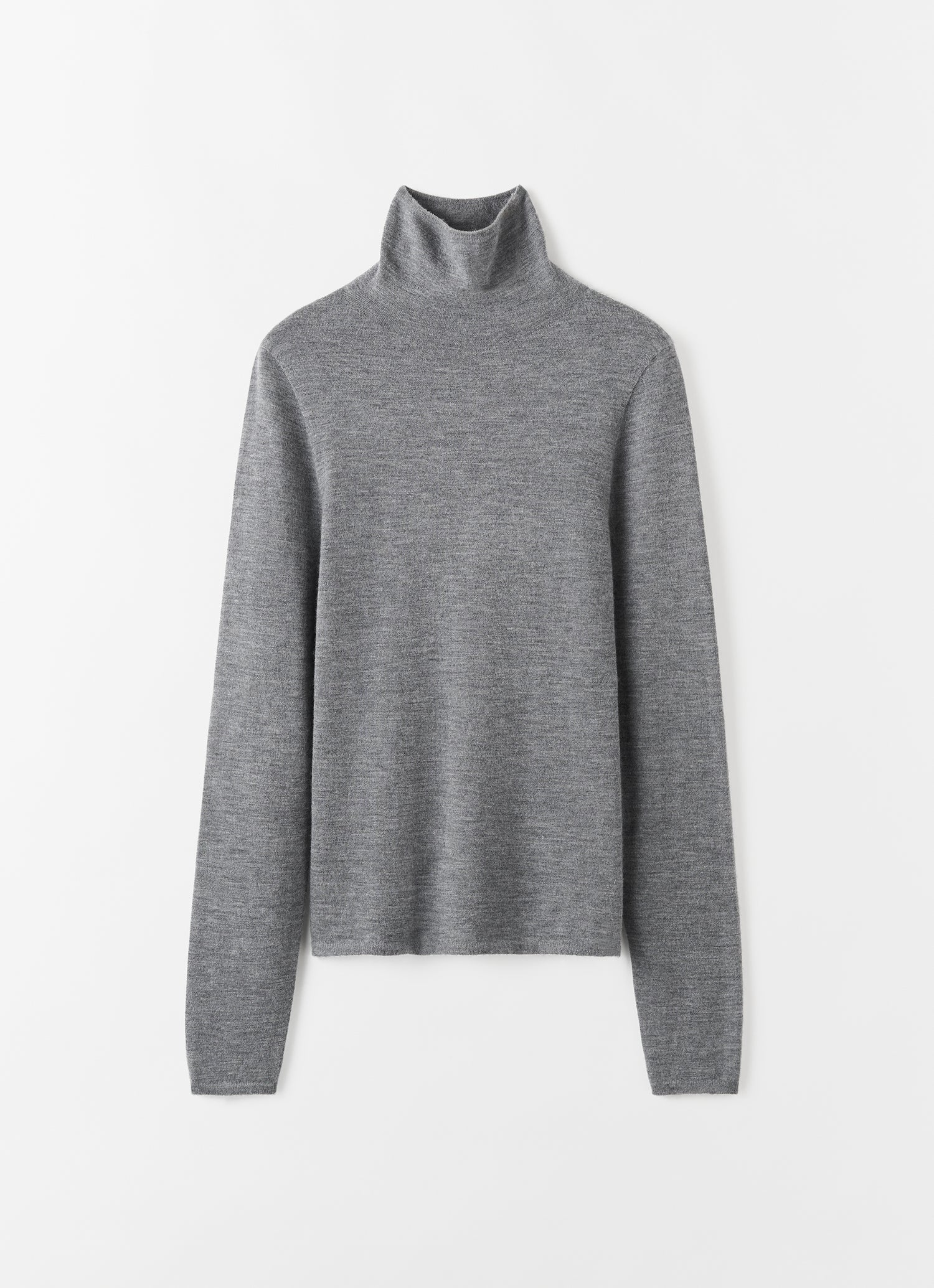 Farra Turtleneck Top, grey