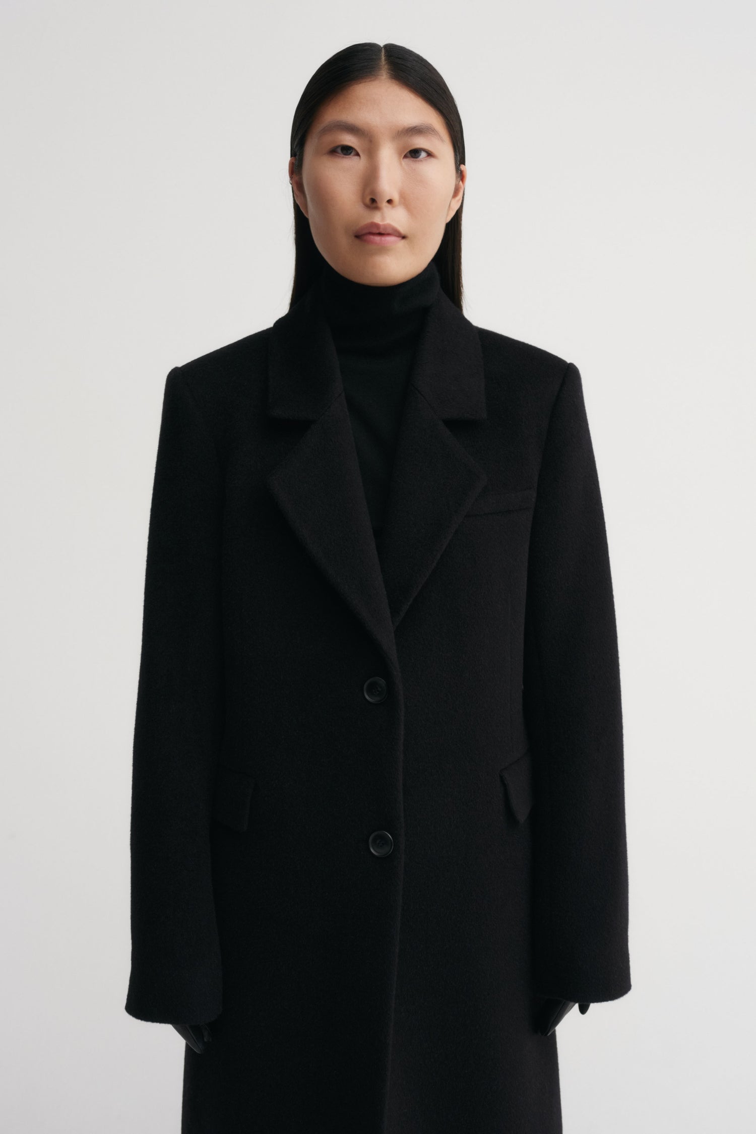 Felicia Tailored Coat, black