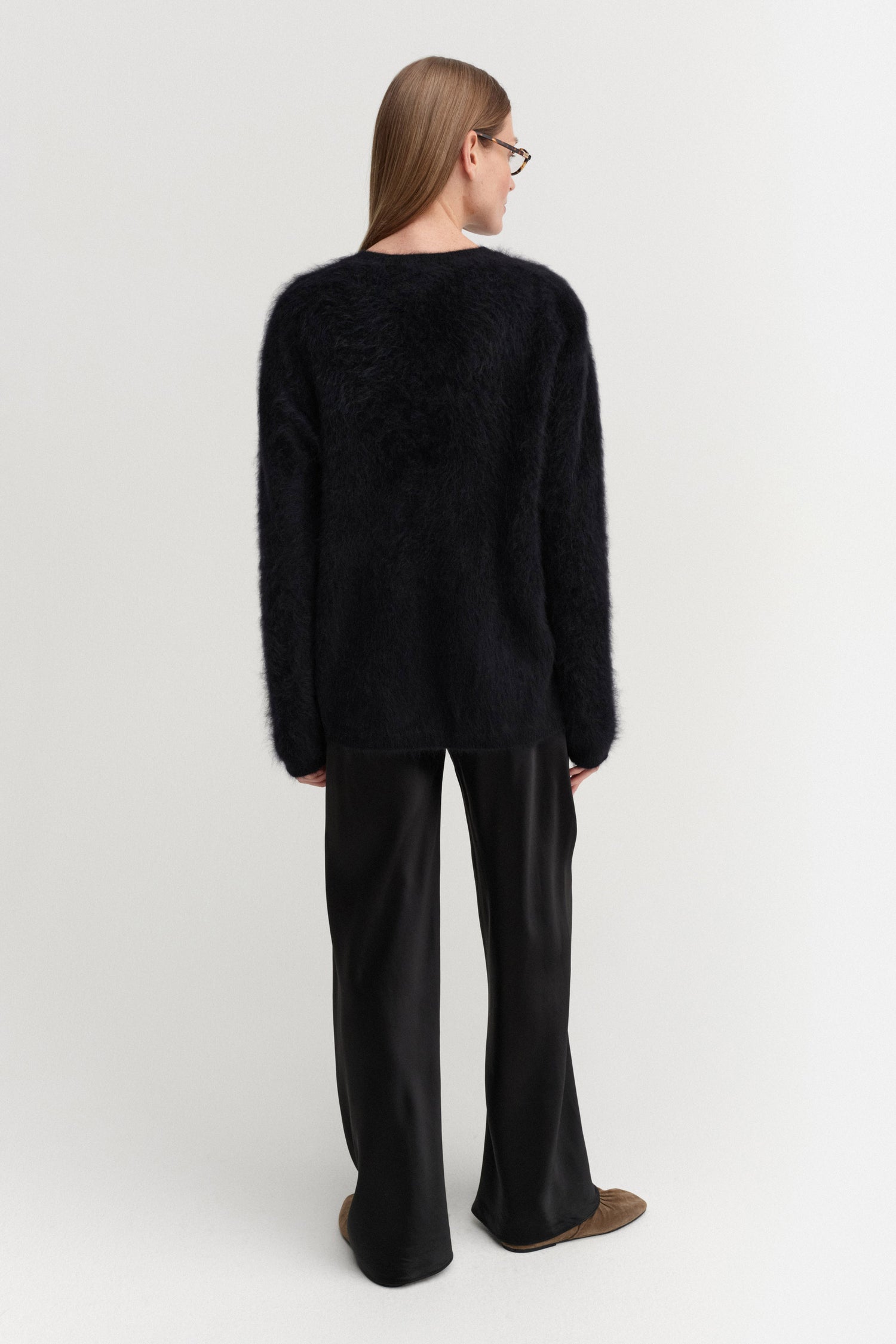 Floy Cashmere Sweater, black