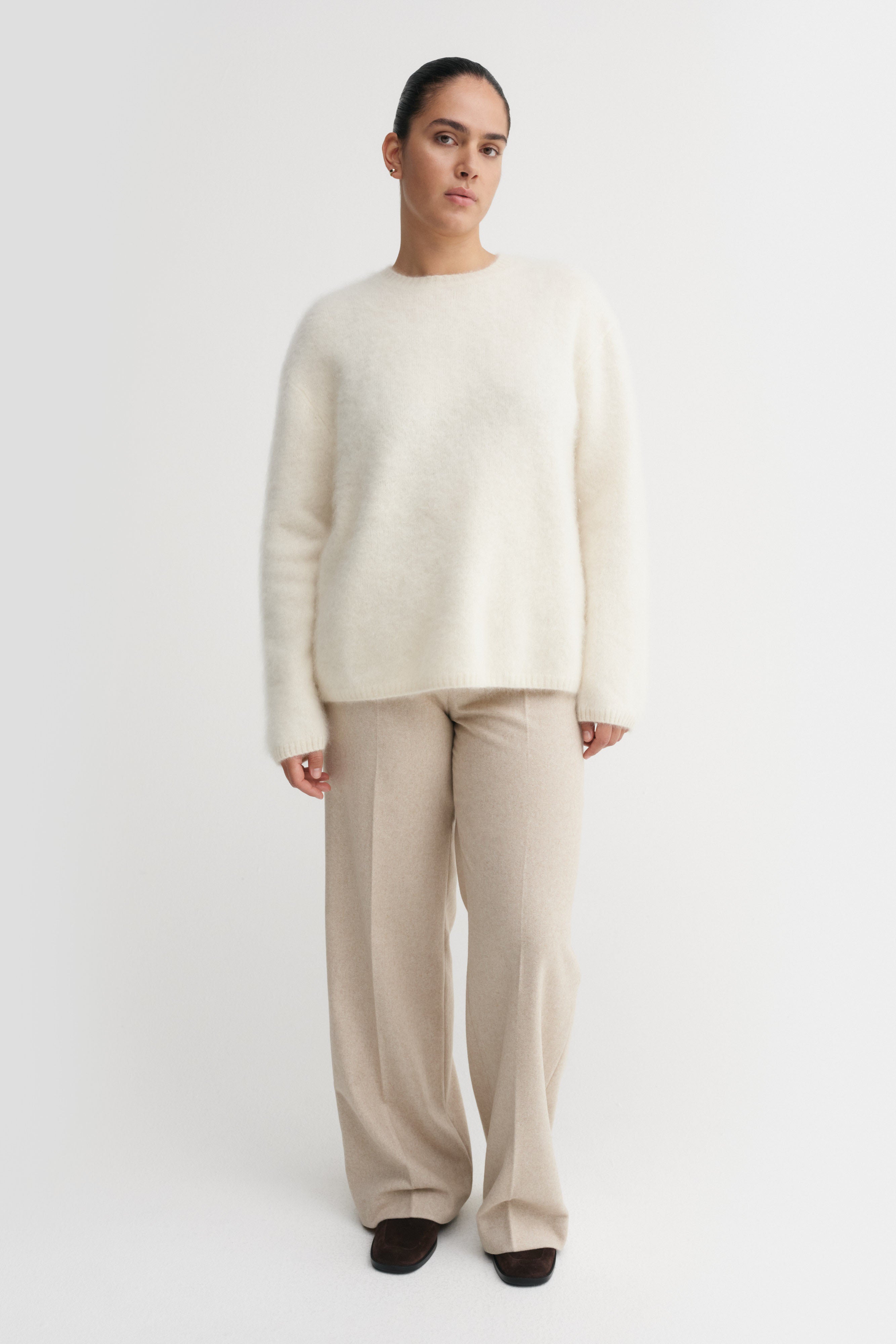 Floy Cashmere Sweater, cream – ALMADA LABEL