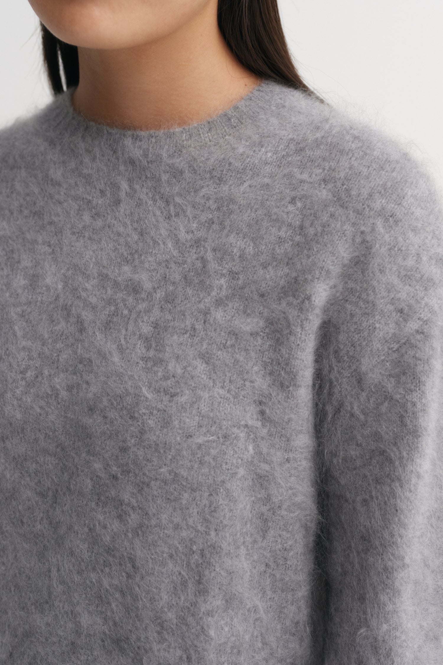 Floy Cashmere Sweater, grey