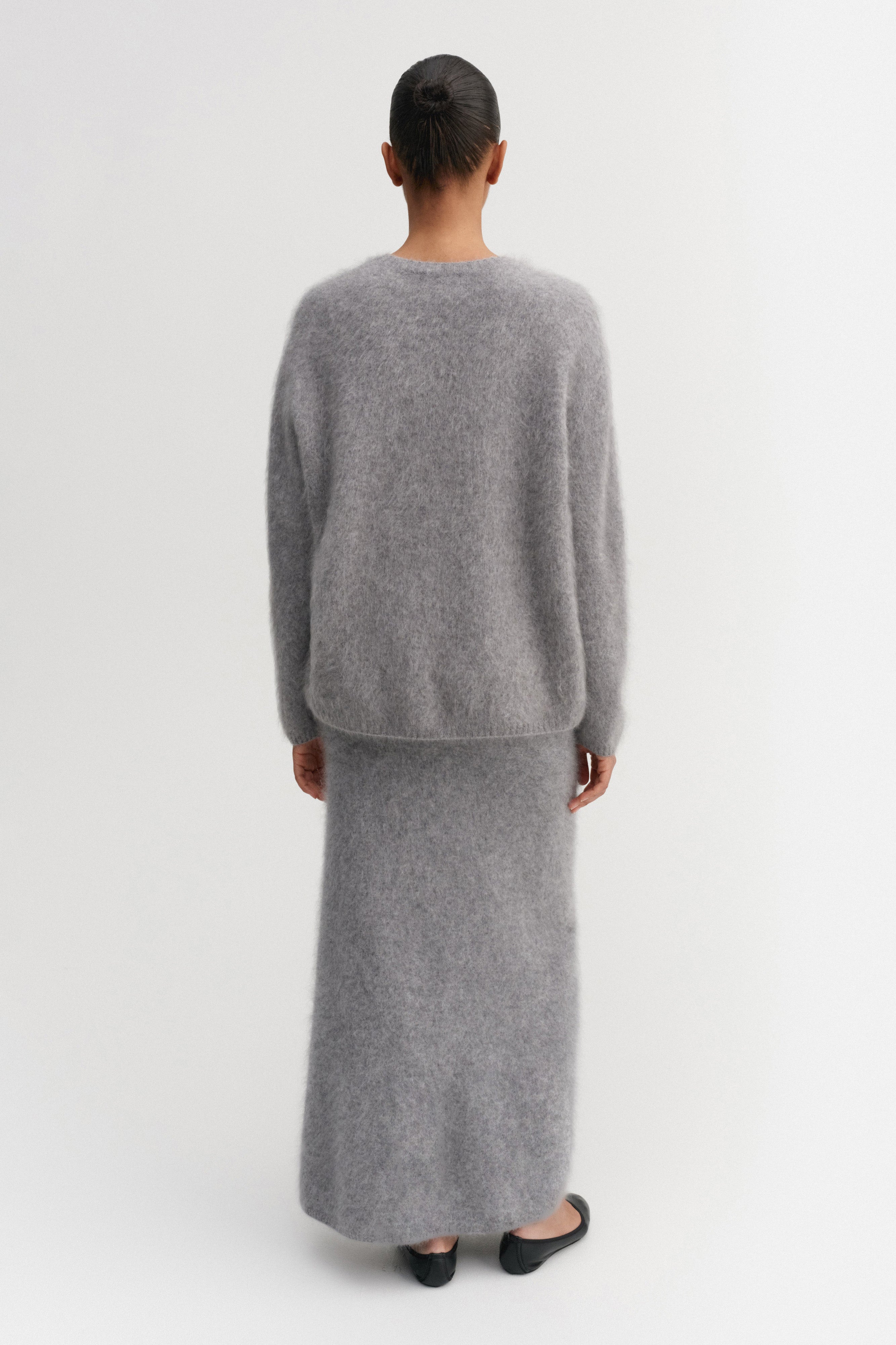 Floy Cashmere Sweater, grey – ALMADA LABEL
