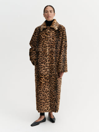 Manteau Franny Pony, léopard
