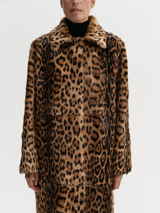 Manteau Franny Pony, léopard