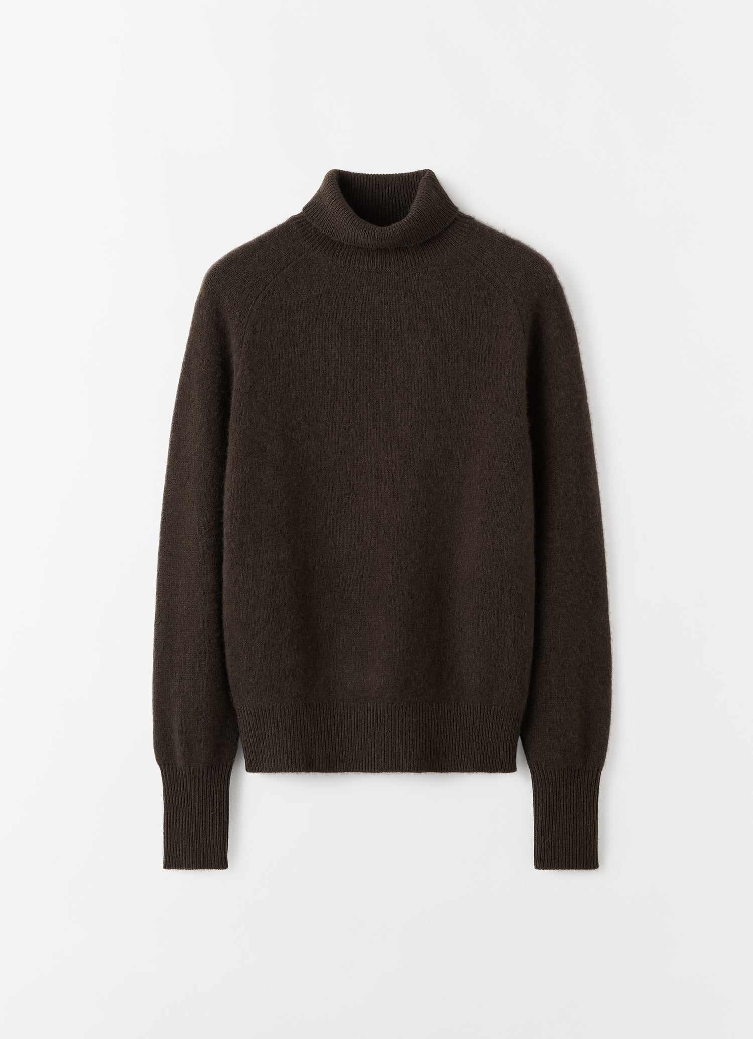 Gigi Turtleneck Sweater, chocolate