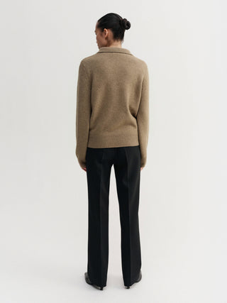 Gine Polo Sweater, hazel