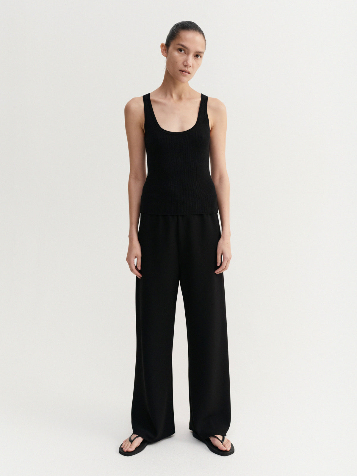 Indy Rib Top, black