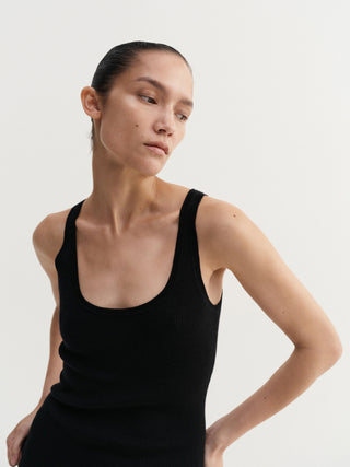 Indy Rib Top, black
