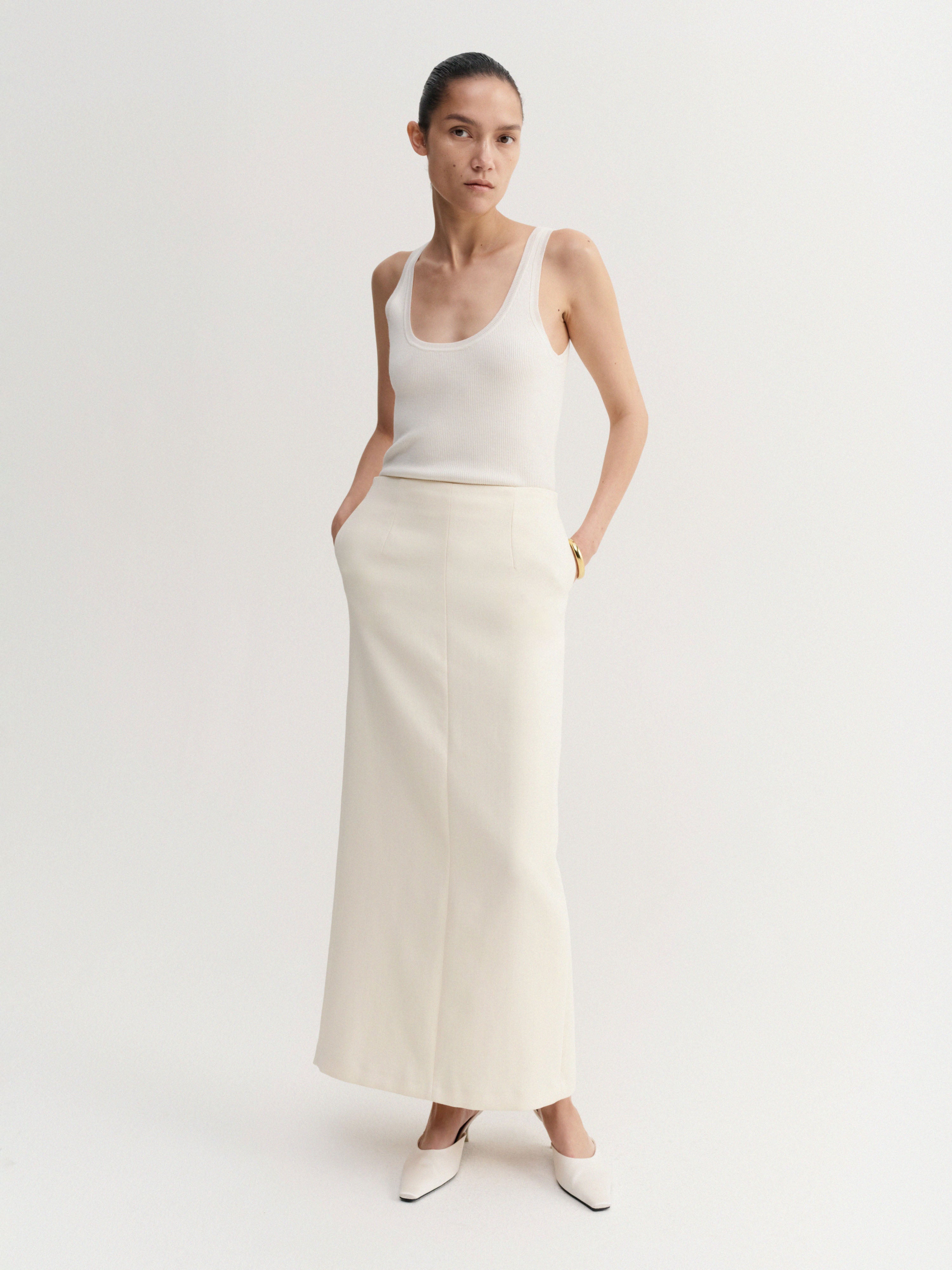 Indy Rib Top, cream – ALMADA LABEL