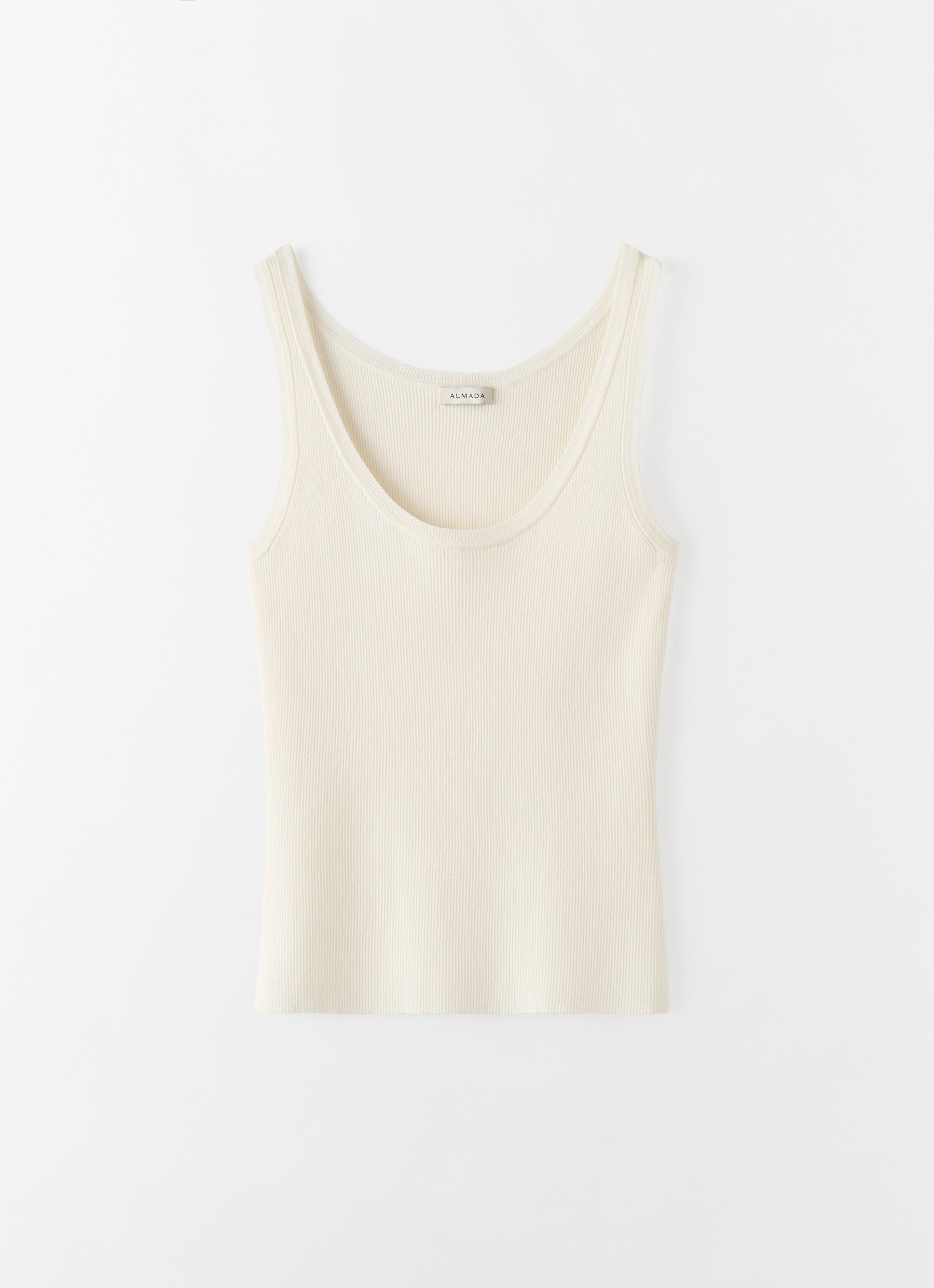 Indy Rib Top, cream – ALMADA LABEL