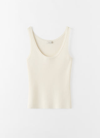 Indy Rib Top, cream