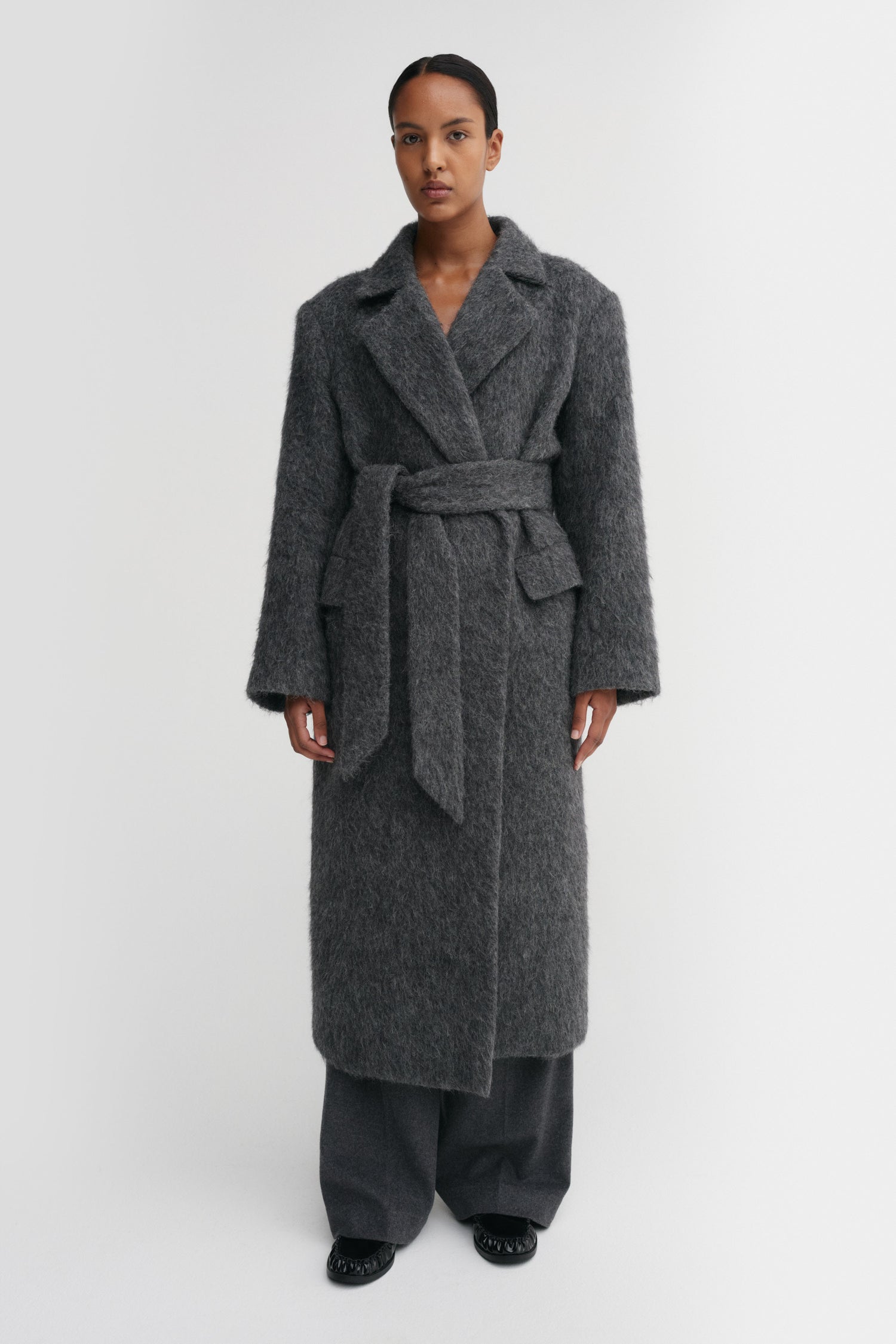 Ivy Coat, dark grey