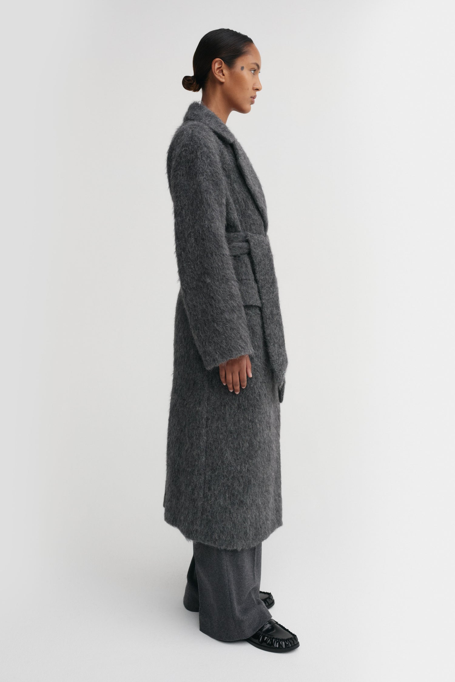 Ivy Coat, dark grey