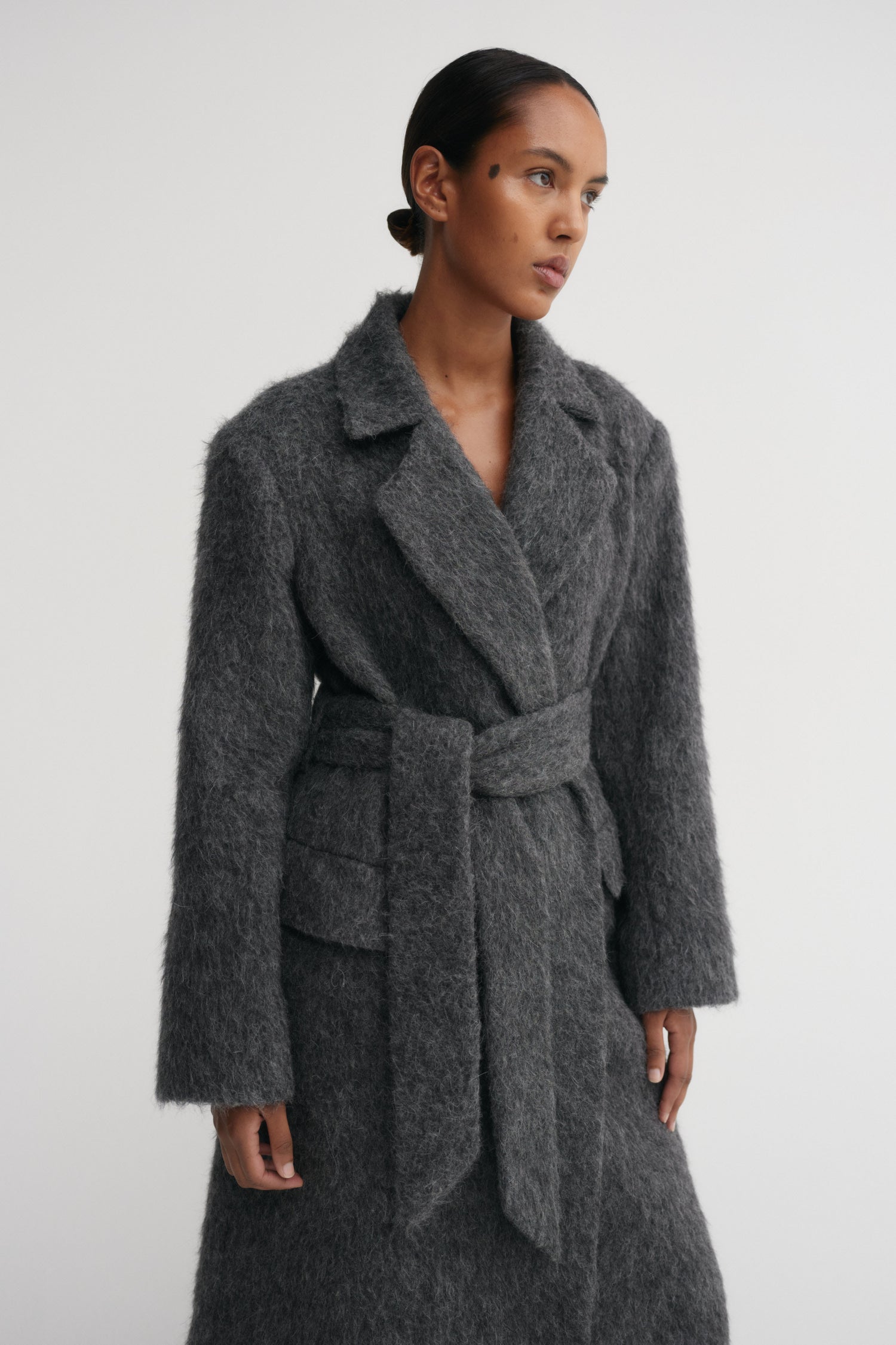 Ivy Coat, dark grey