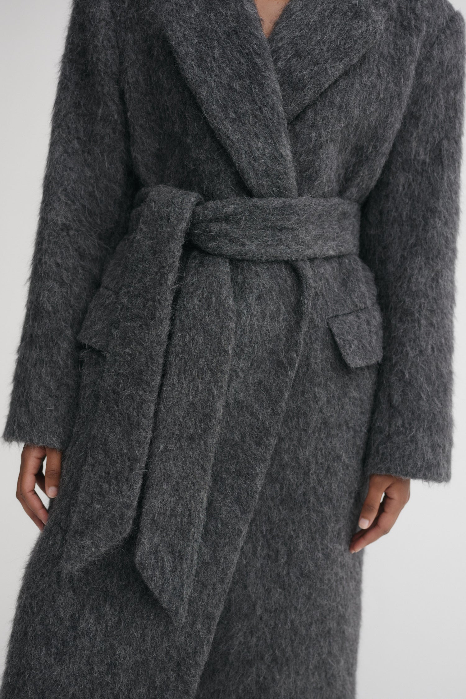 Ivy Coat, dark grey