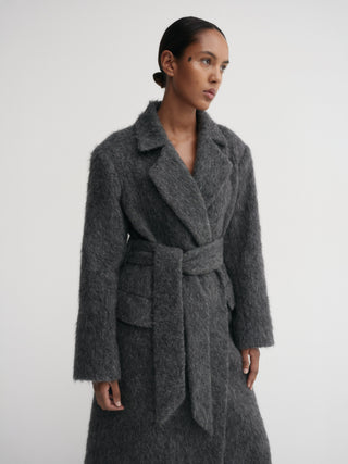 Ivy Coat, dark grey