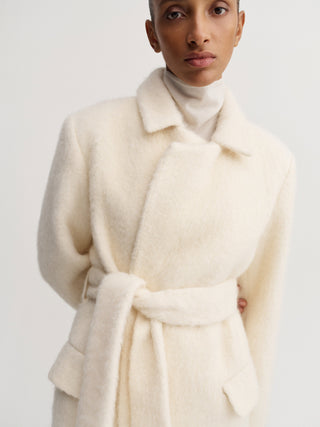 Ivy Coat, cream