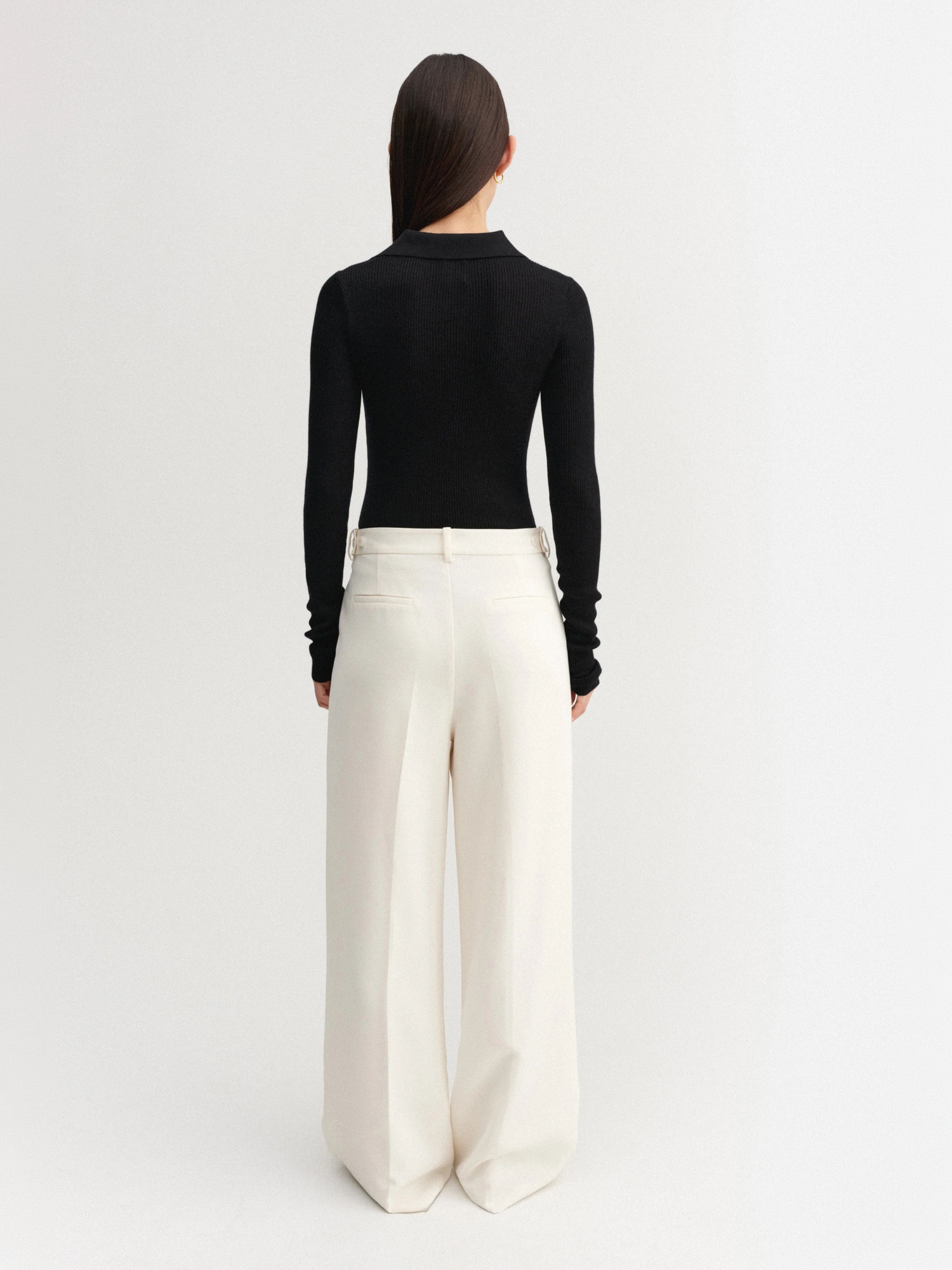 Jules Rib Top, black