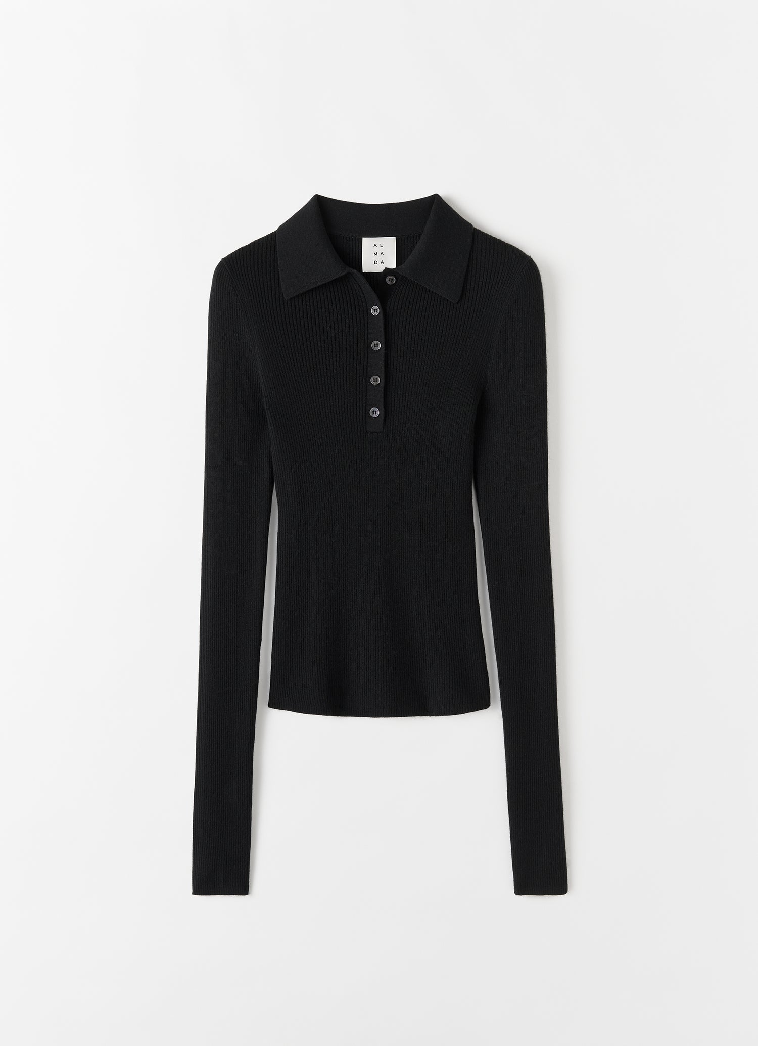 Jules Rib Top, black