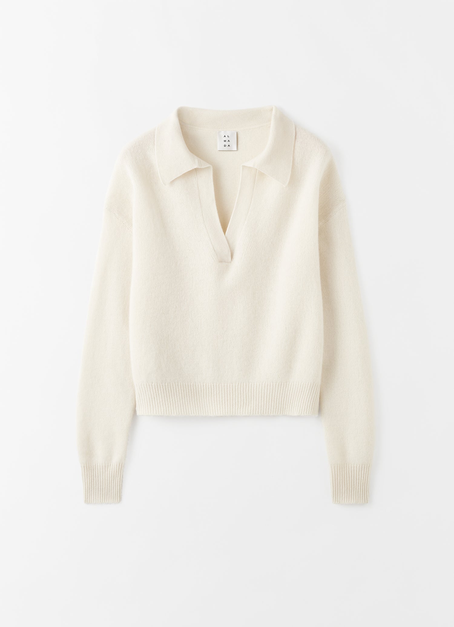 Kaia Collar Sweater, cream