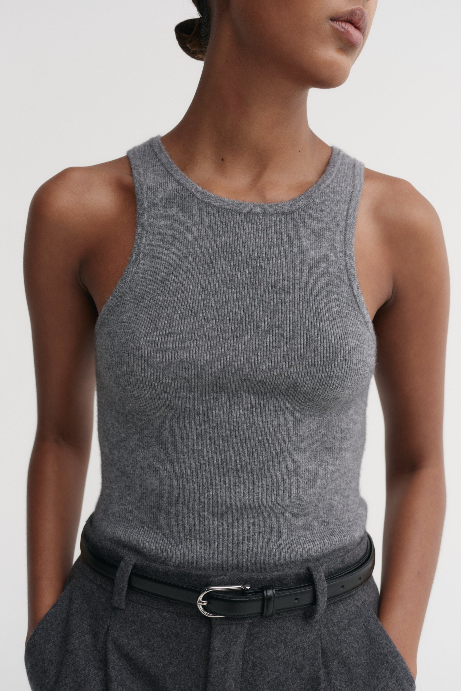 Luna Tank Top, grey