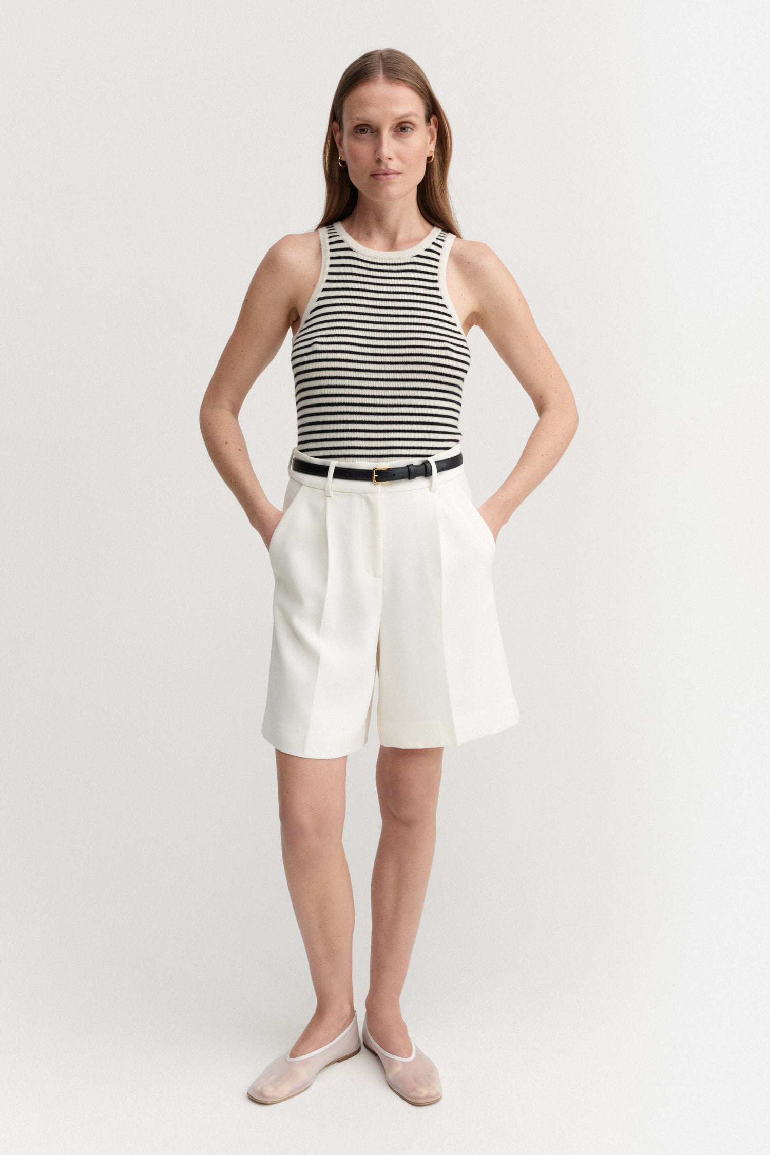 Luna Tank Top, stripe