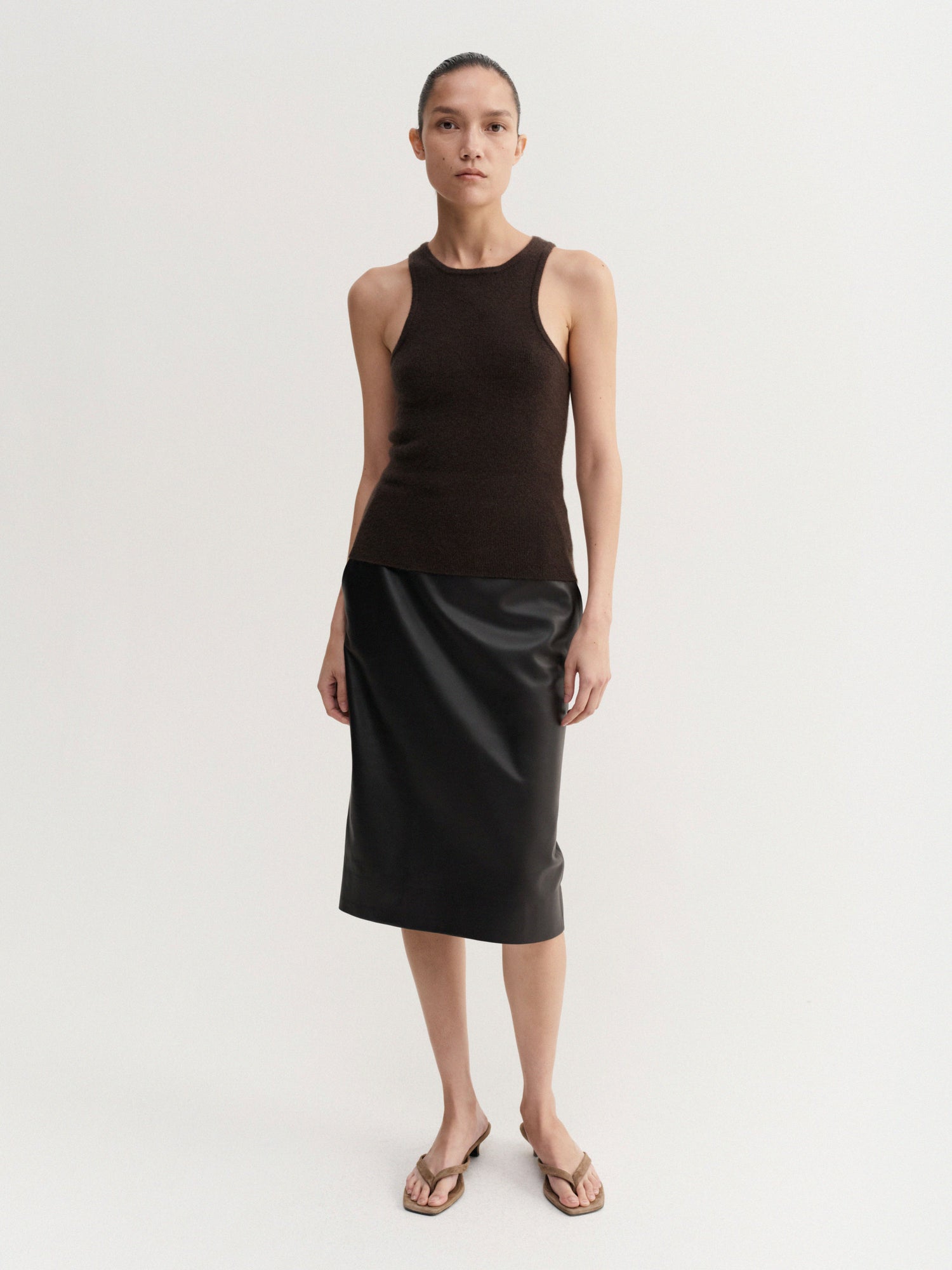 Luna Tank Top, schokolade