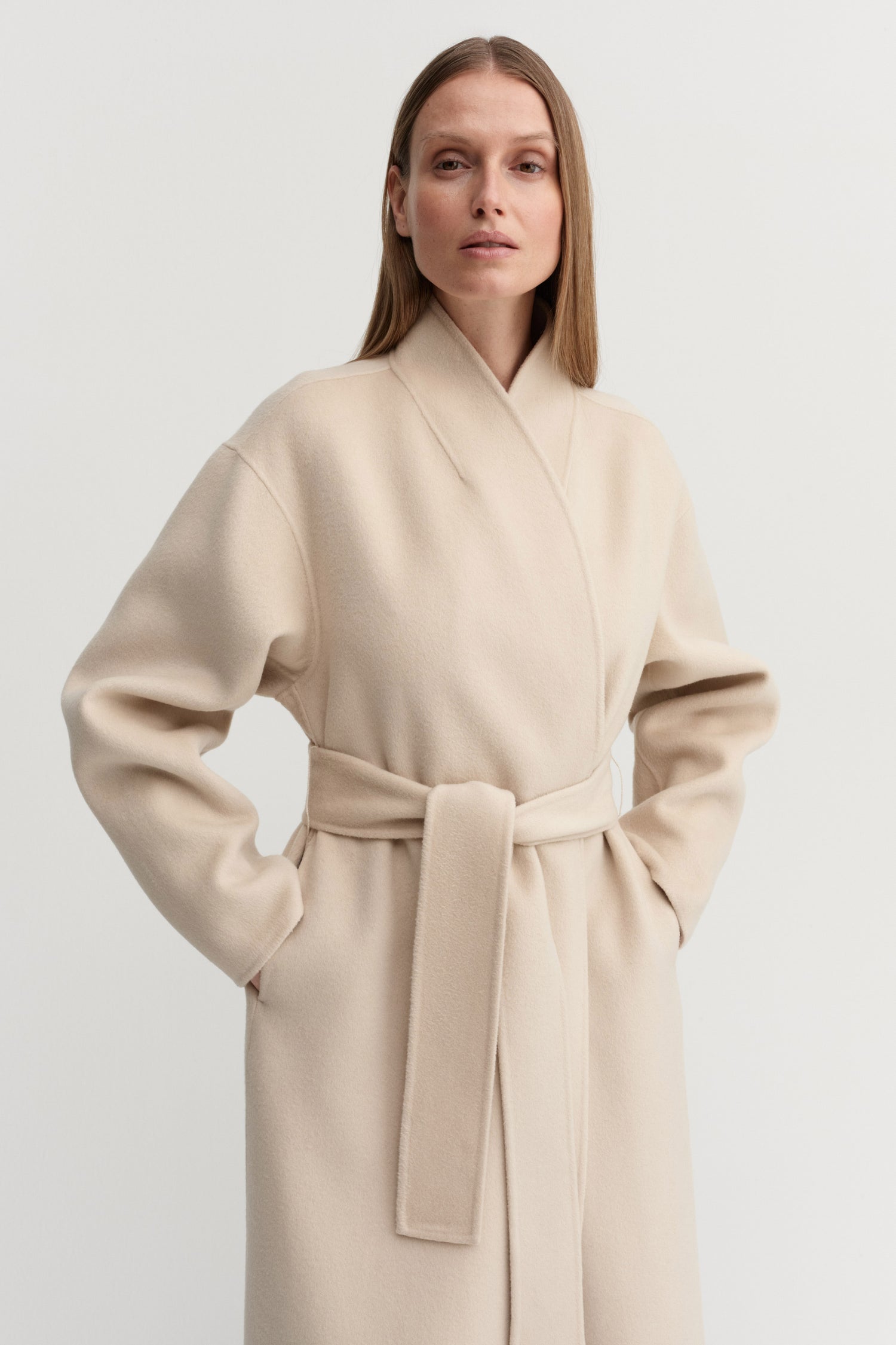 Mara Doublé Coat, sand