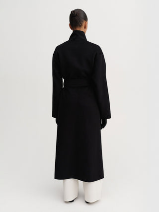 Mara Doublé Coat, black