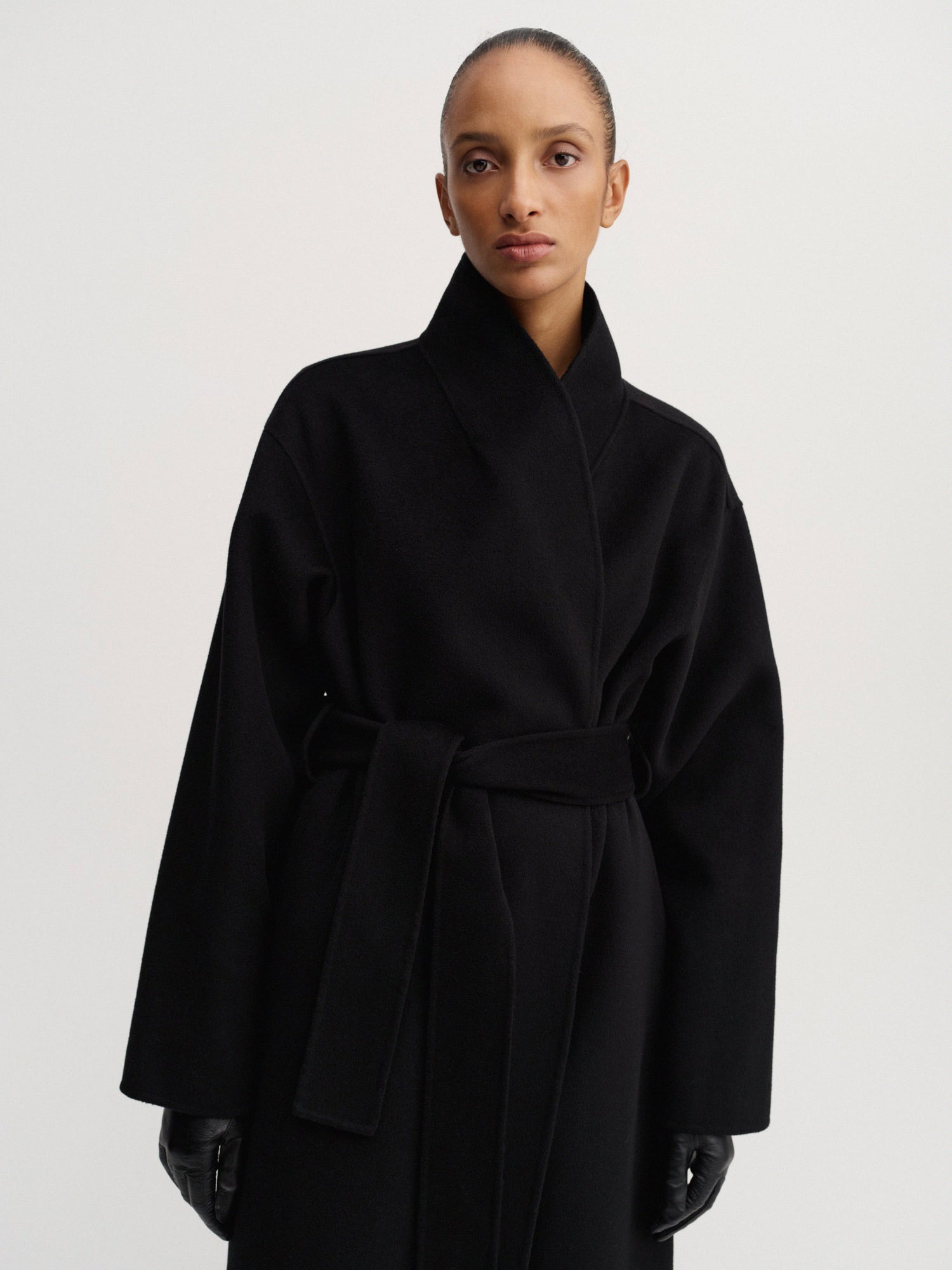 Mara Doublé Coat, black