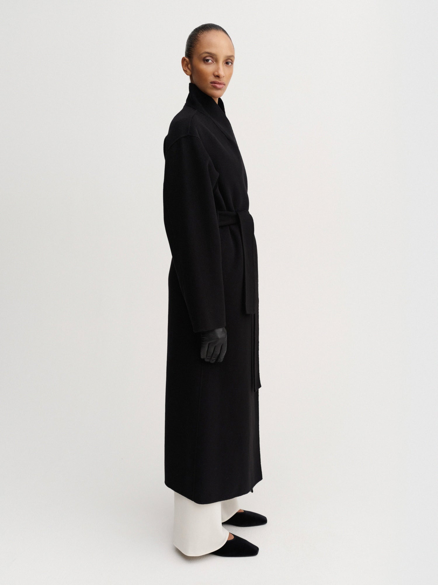Mara Doublé Coat, black