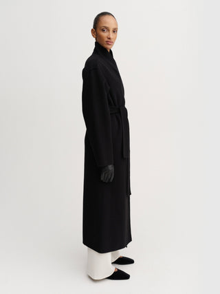 Mara Doublé Coat, black