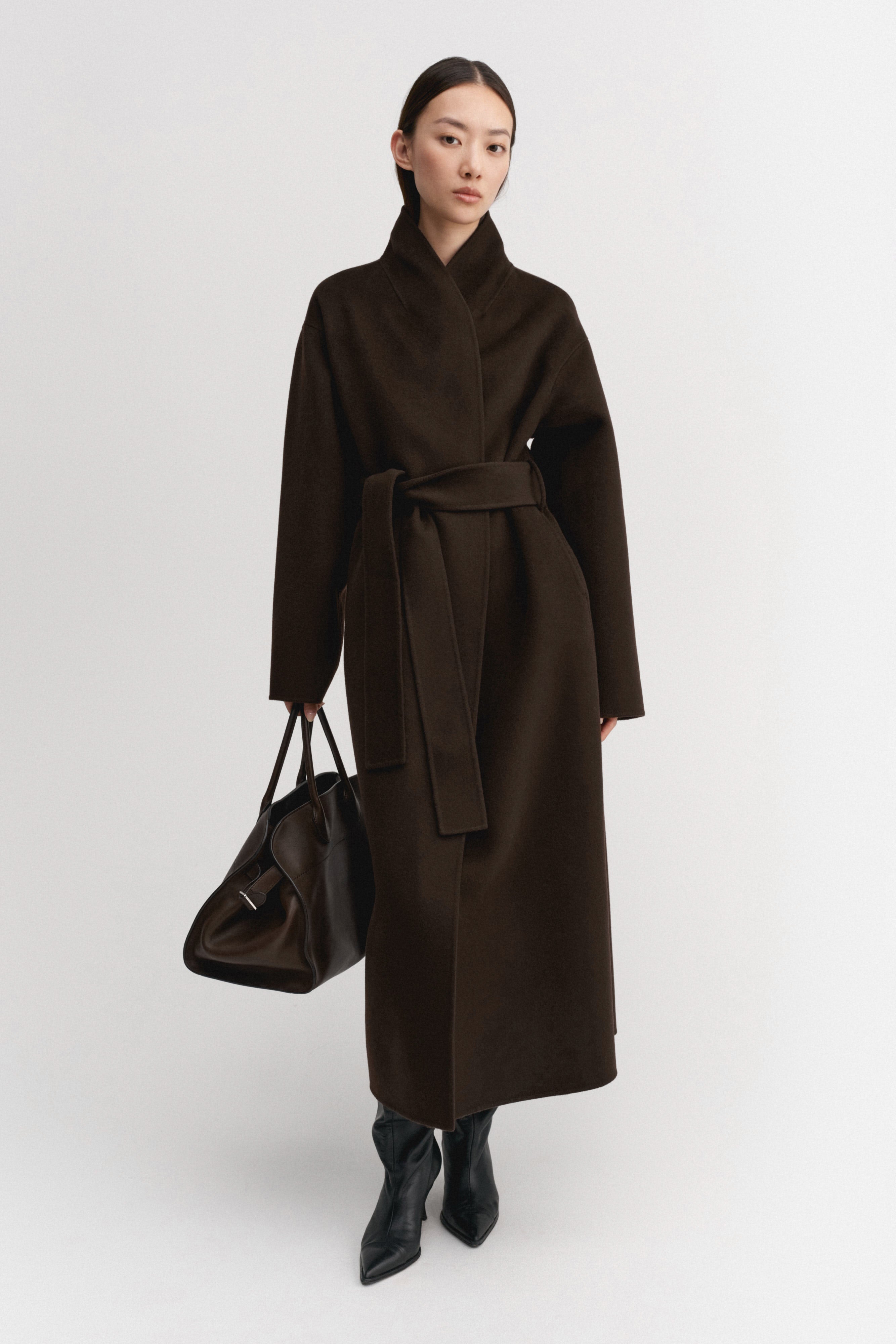Mara Doublé Coat, chocolate