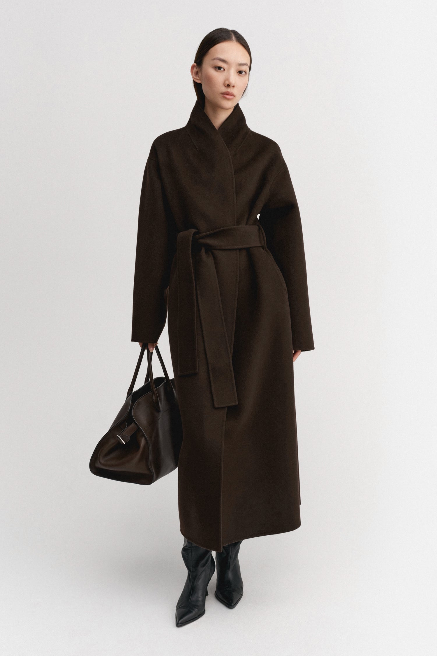 Mara Doublé Coat, chocolate