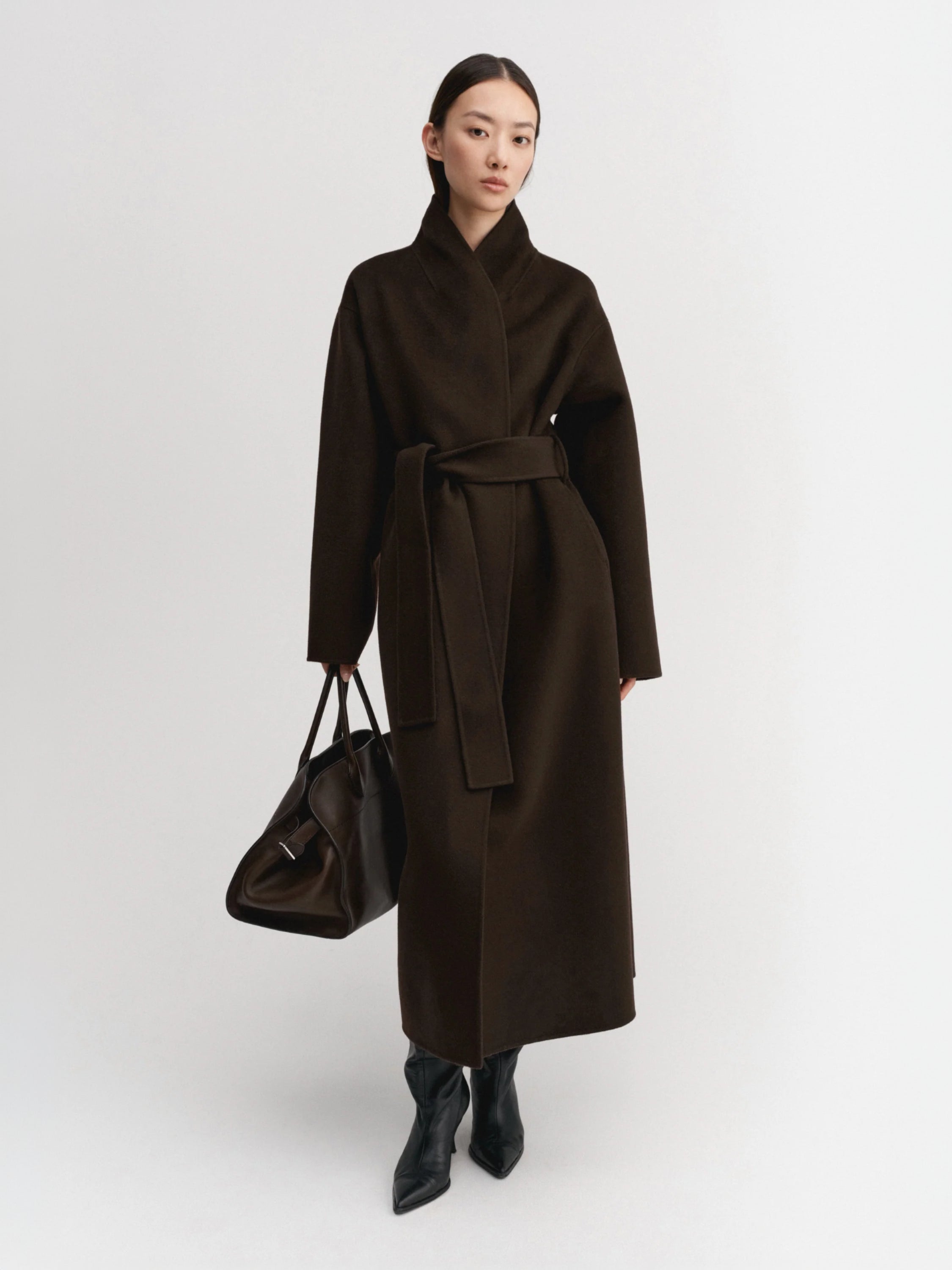 Mara Doublé Coat, chocolate
