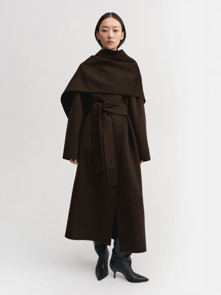 Mara Doublé Coat, chocolate