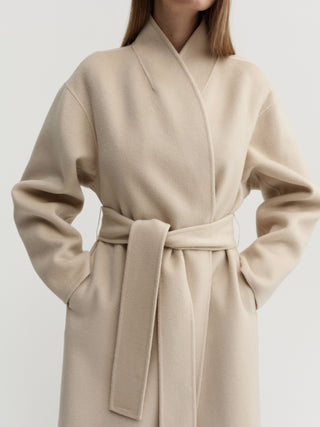 Mara Doublé Coat, sand