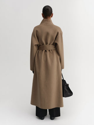 Mara Doublé Coat, tan