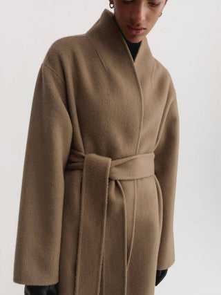 Mara Doublé Coat, tan