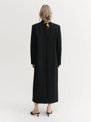 Margot Long Tailored Blazer, black