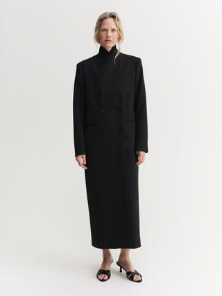 Margot Long Tailored Blazer, black