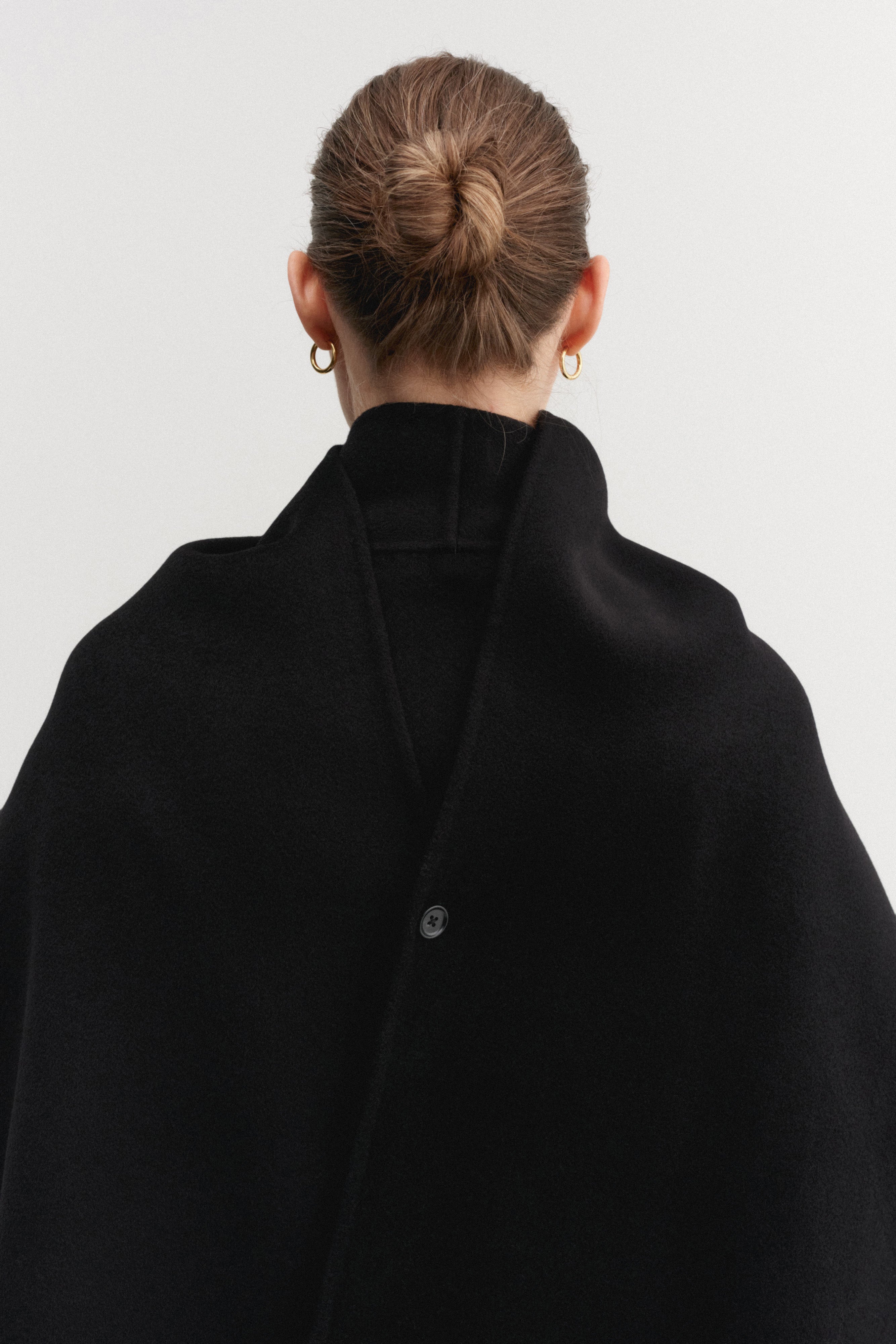 Micha Doublé Scarf, black – ALMADA LABEL