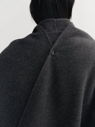 Micha Doublé Scarf, dark grey